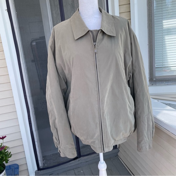 Claiborne Other - Claiborne Outwear Microfiber Thermolite Bomber Jacket Size XXL